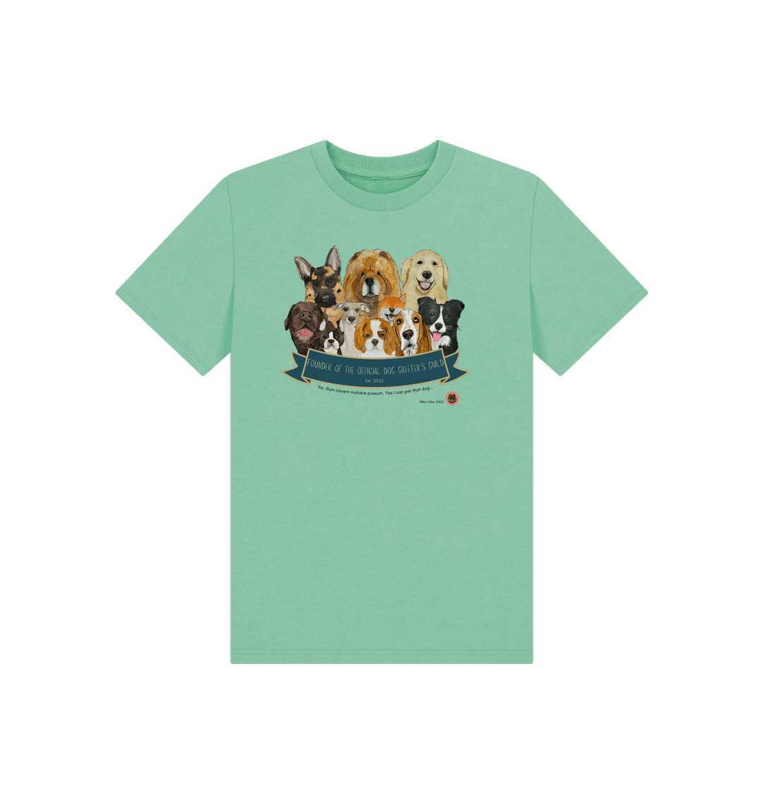 Peppermint Printed Kids T-Shirt Front