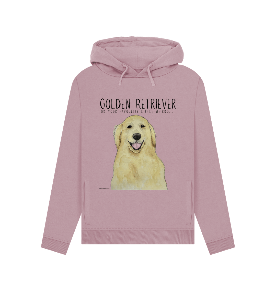 Mauve Printed Hoody