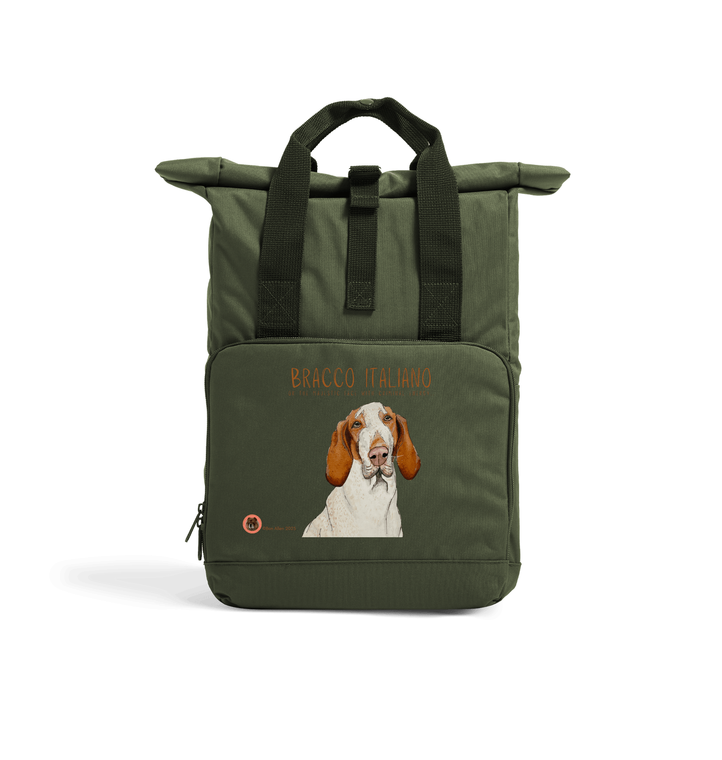 Olive Green Bag Front
