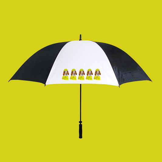 Bracco Italiano Golf Umbrella – High End Canine Elegance with Slightly Suspicious Intent