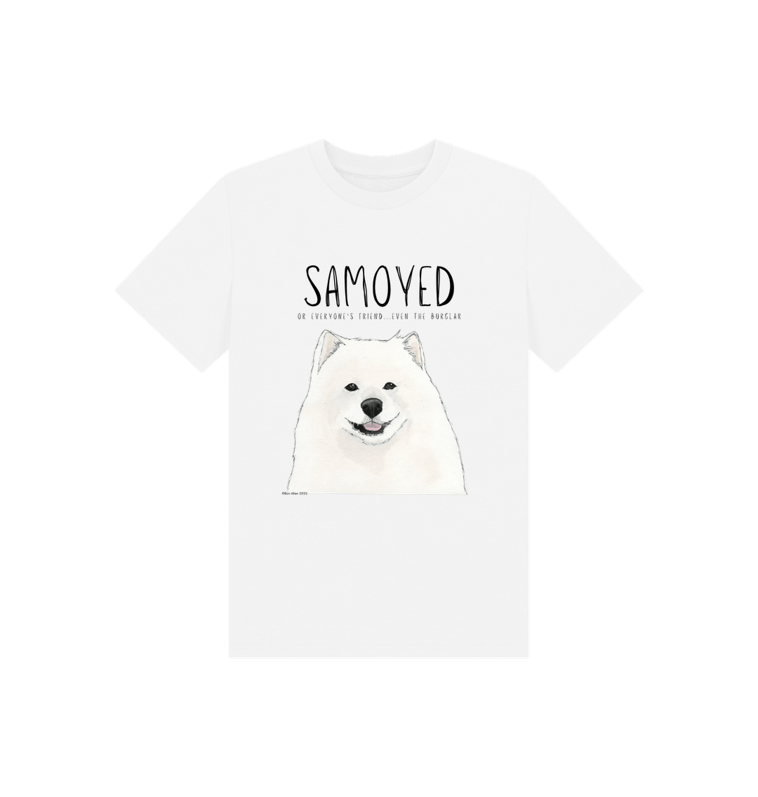 White Printed Kids T-Shirt