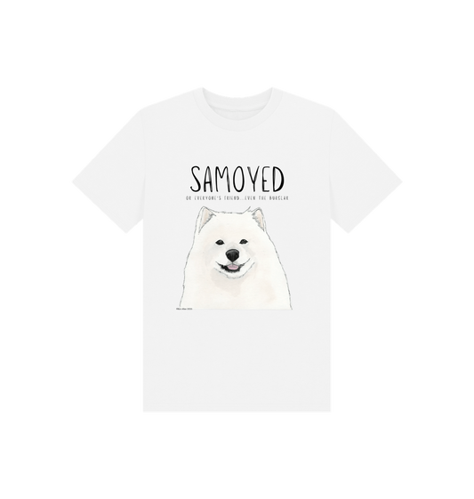White Printed Kids T-Shirt