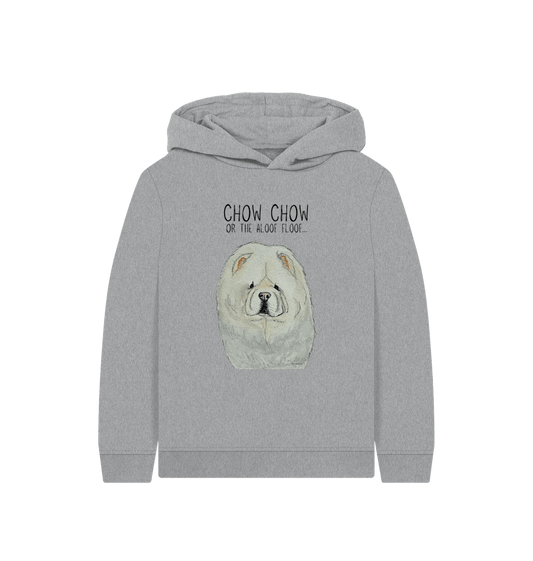 Athletic Grey Cream Chow Chow Children's Hoodie