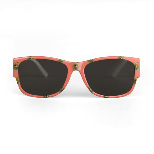 Bon Dog Coral Red Chow Sunglasses