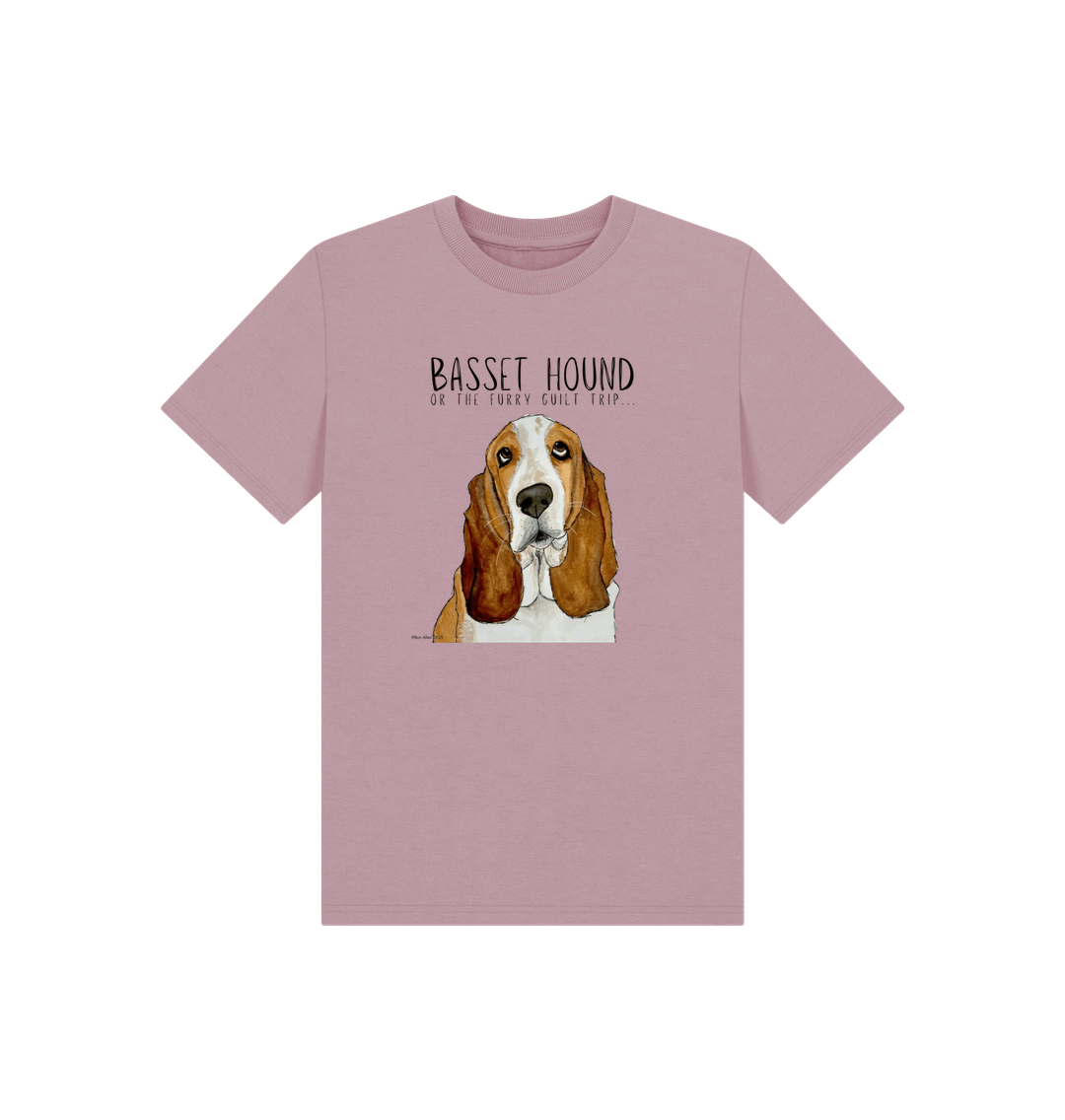 Mauve Printed Kids T-Shirt