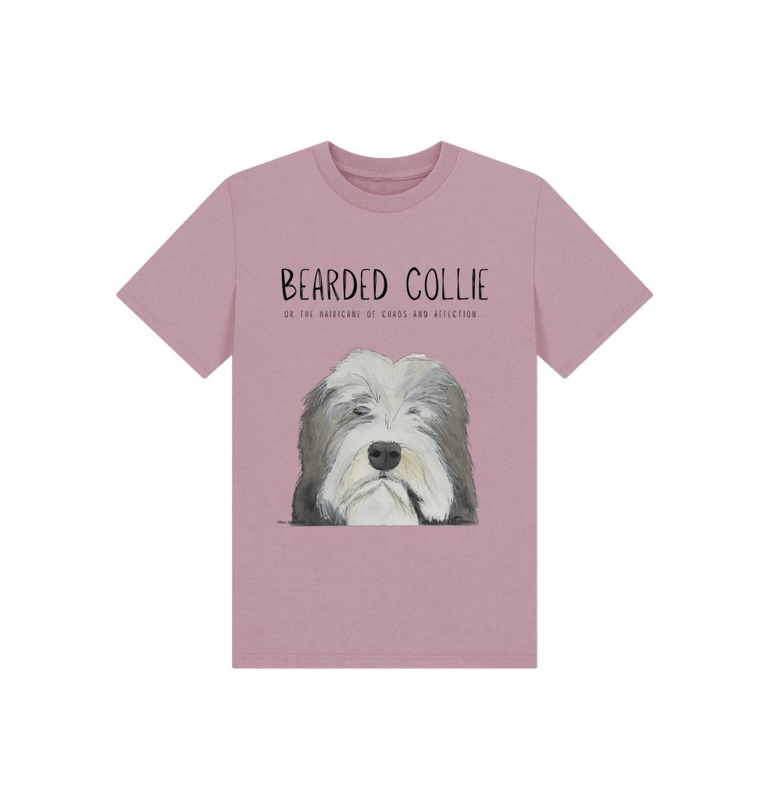Mauve Printed Kids T-Shirt