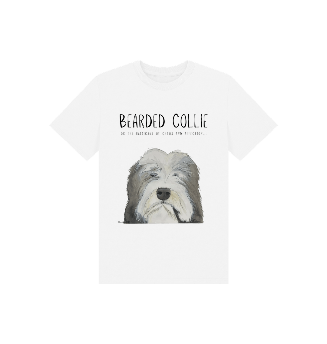White Printed Kids T-Shirt