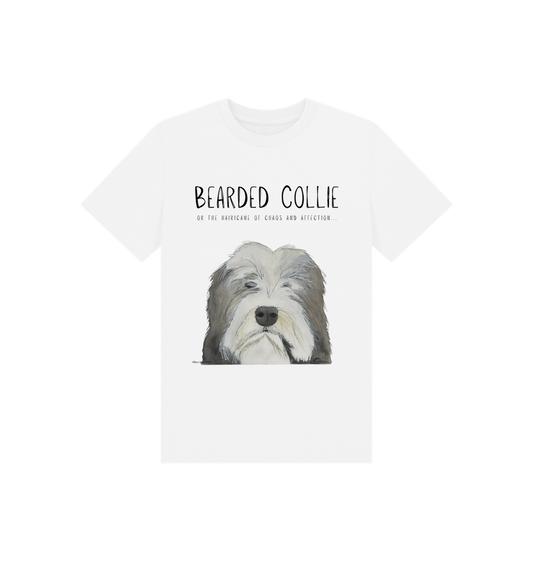 White Printed Kids T-Shirt