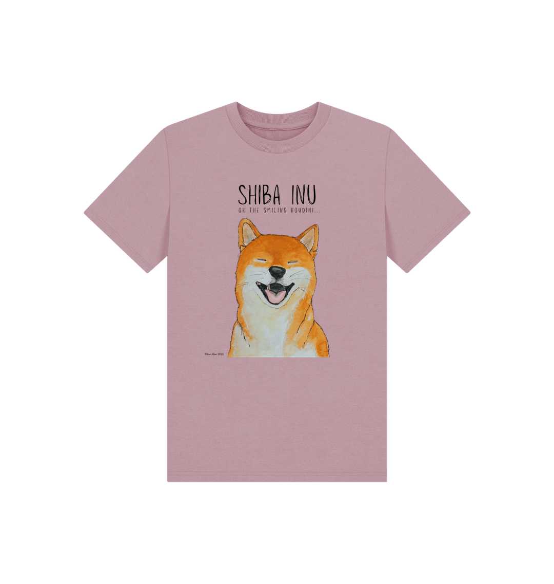 Mauve Printed Kids T-Shirt