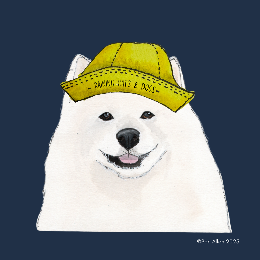 Rain or Shine, I'm Fine – Samoyed Umbrella Vibes