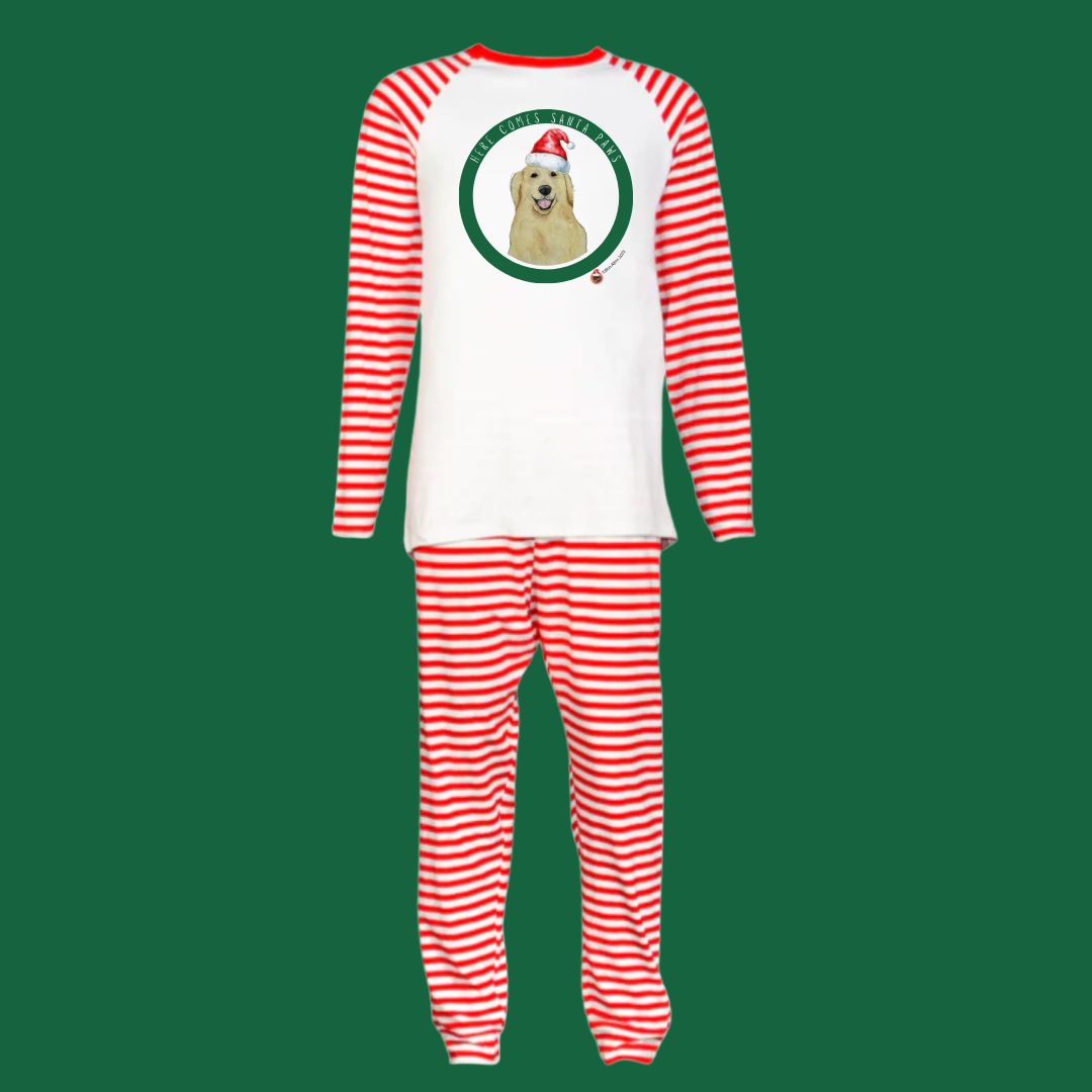 Here Comes Santa Paws Christmas Family Pyjamas