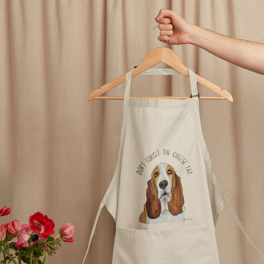 Don’t Forget the Cheese Tax! High-End Dog Breed Linen Apron