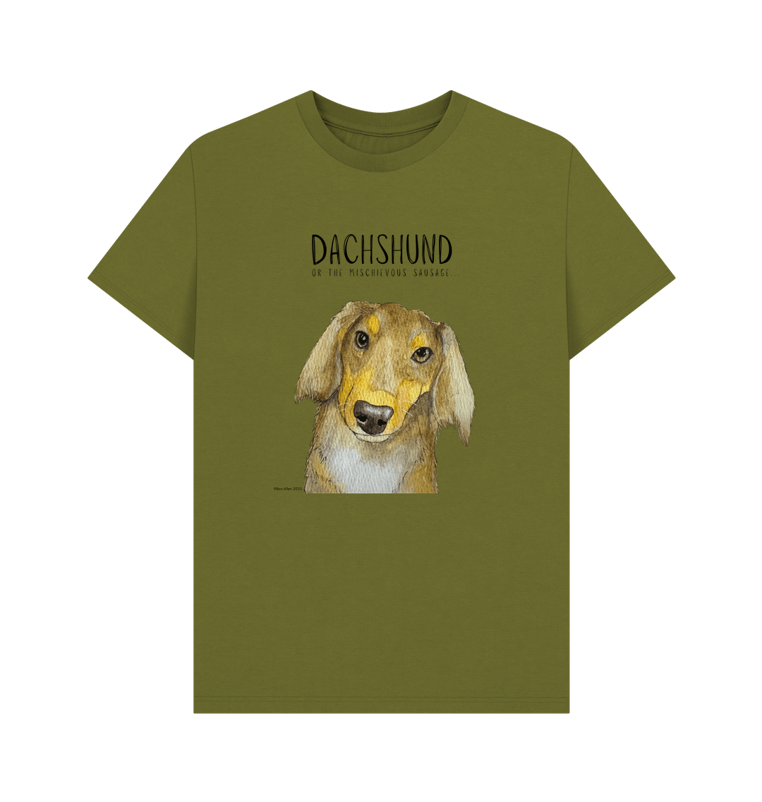Moss Green Printed T-shirt