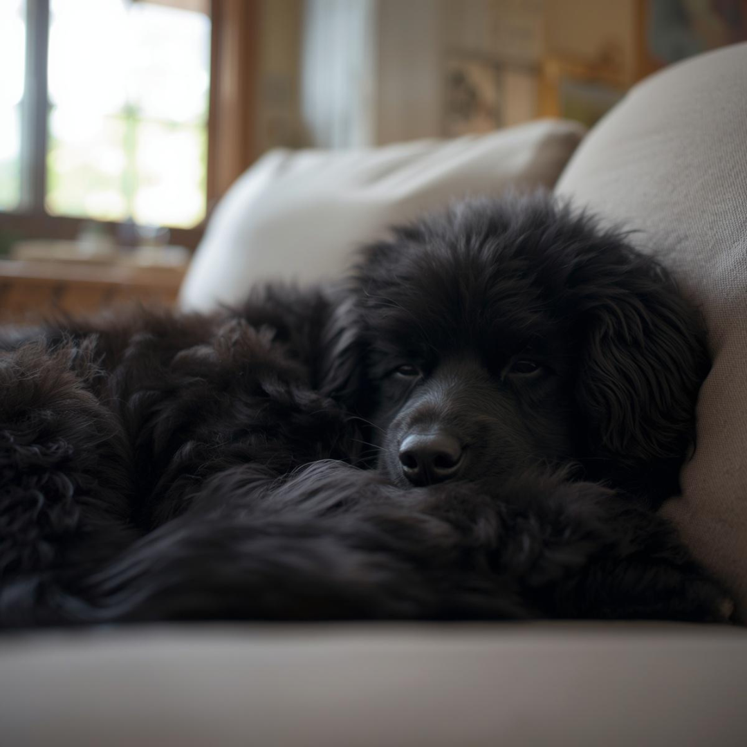 Couch-Sized Rescue Bear Cushion Cover – Hilarious Newfoundland Sofa Guardian