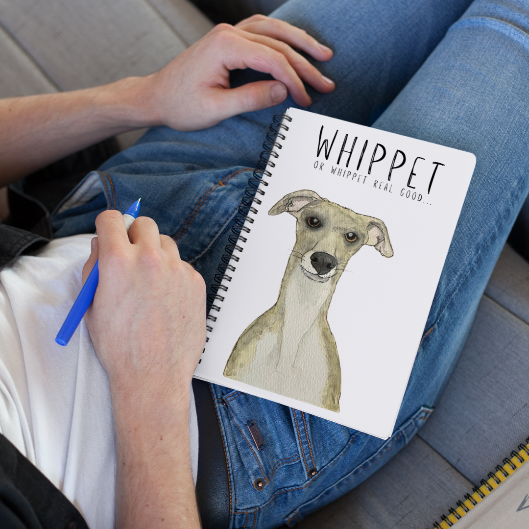 Whippet Real Good – The Notebook for Zoomie-Fueled Genius!