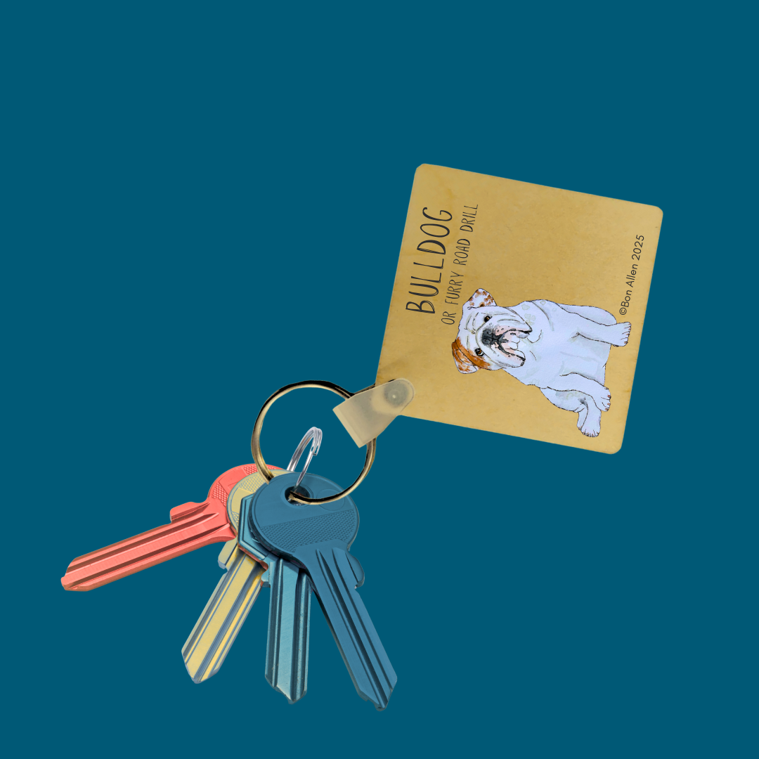 The Bulldog Key Keeper – Stubbornly Holds Your Keys (and Your Heart)