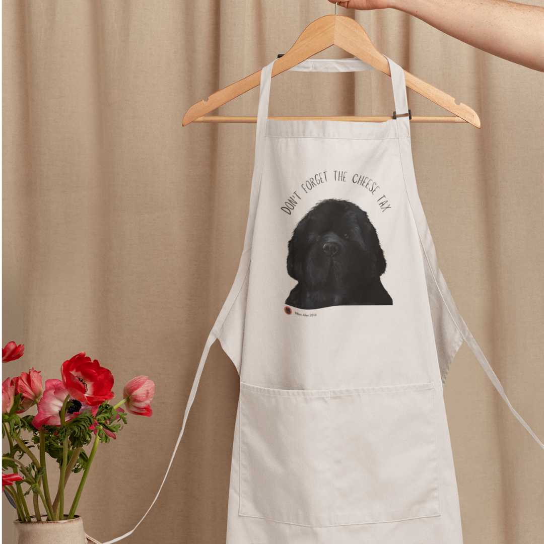 Couch-Sized Rescue Bear Apron – Hilarious Newfoundland Cooking Companion
