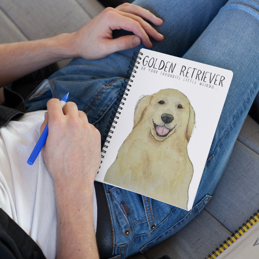 Golden Retriever Thoughts: A Notebook for Your Deepest (or Silliest) Ideas