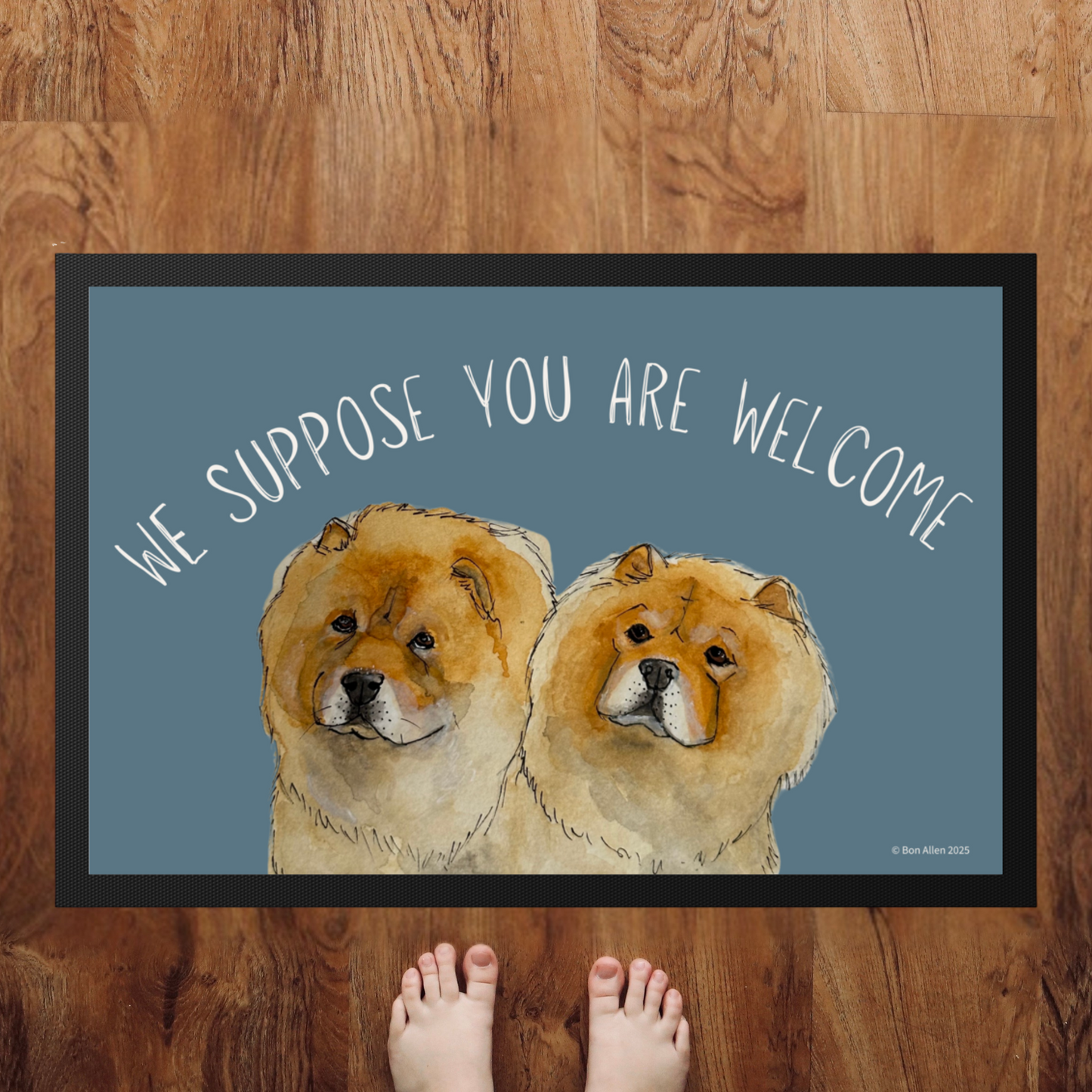Personalised Pet Doormat – Welcome (Or Else!)