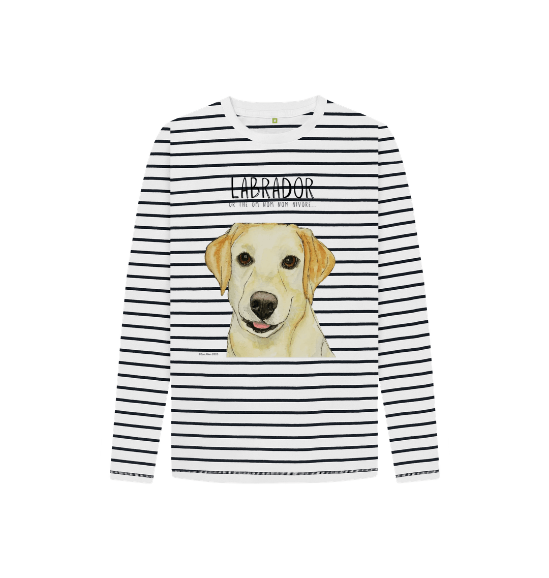 Navy Stripes Printed Kids T-Shirt