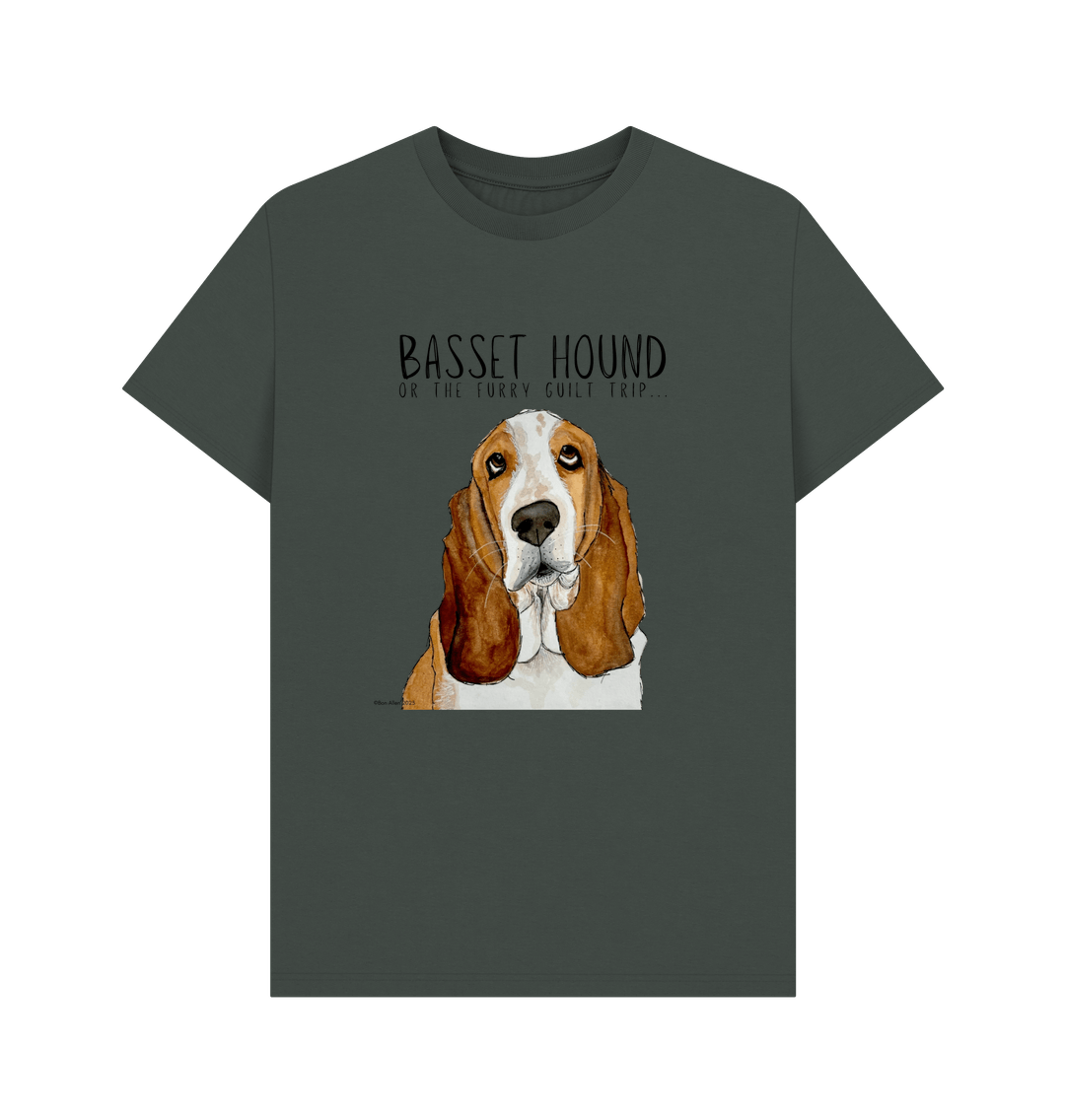 Dark Grey Printed T-shirt