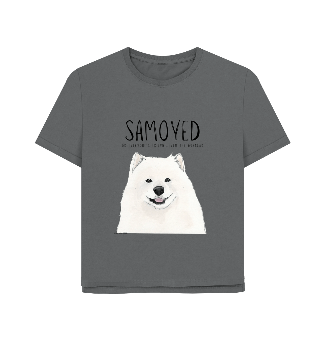 Slate Grey Printed T-shirt