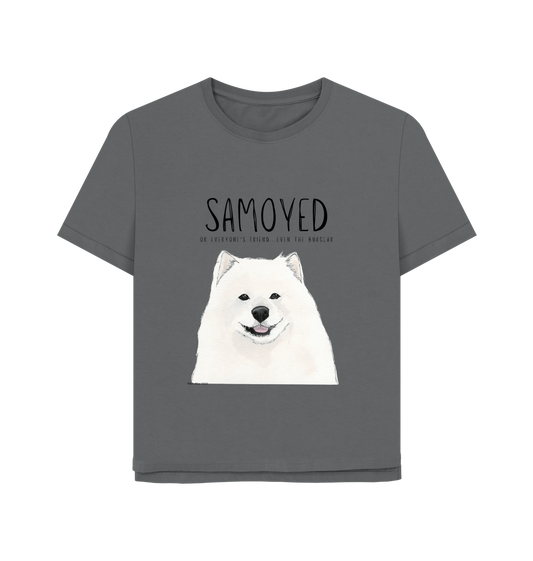 Slate Grey Printed T-shirt
