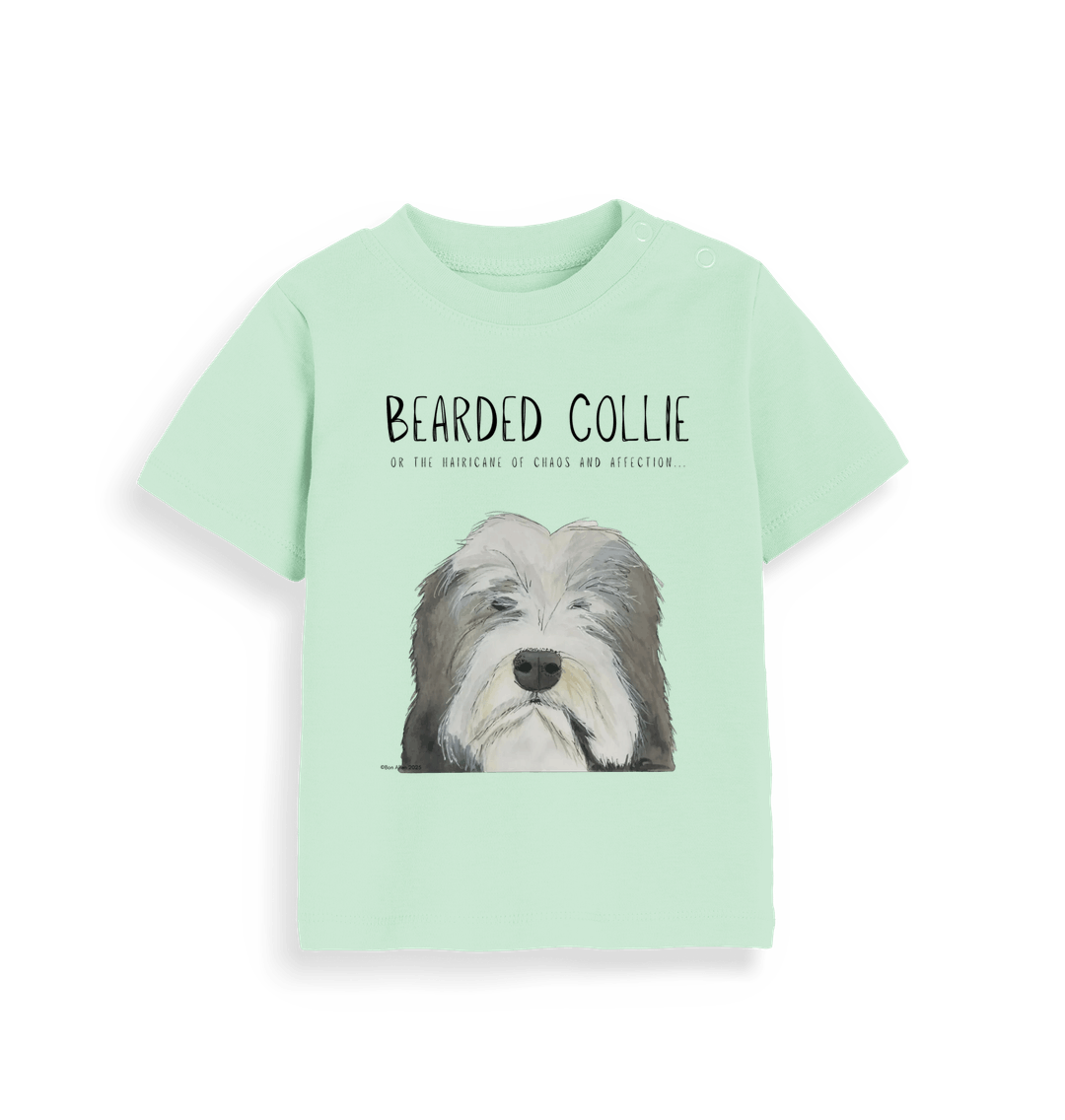 Mint Printed Kids T-Shirt
