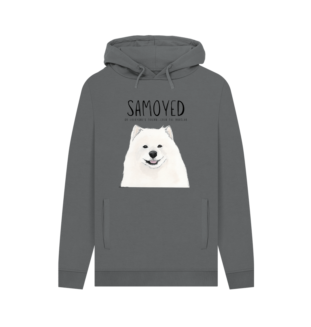 Slate Grey Printed Hoody