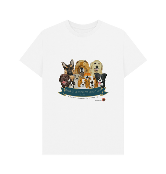 White Printed T-shirt Front