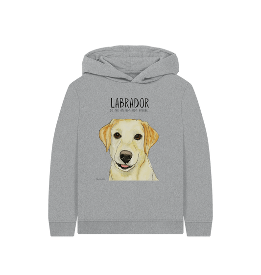 Athletic Grey Printed Kids Hoodie