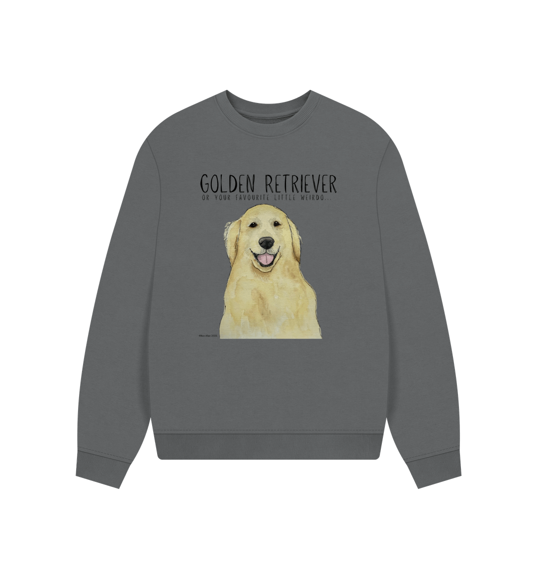 Slate Grey Printed Sweater