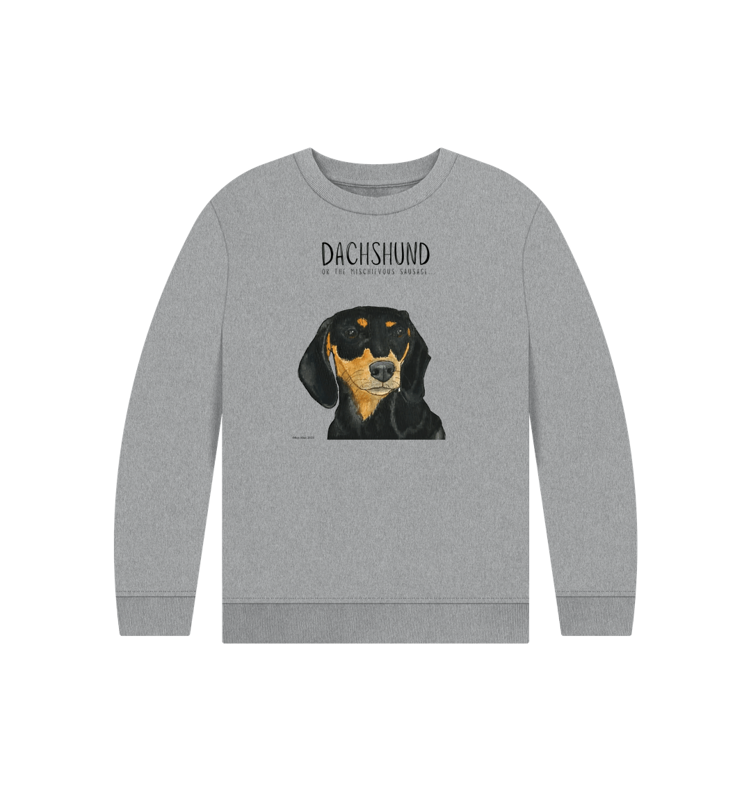 Athletic Grey Printed Kids Jumper
