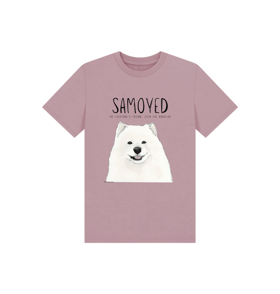 Mauve Printed Kids T-Shirt