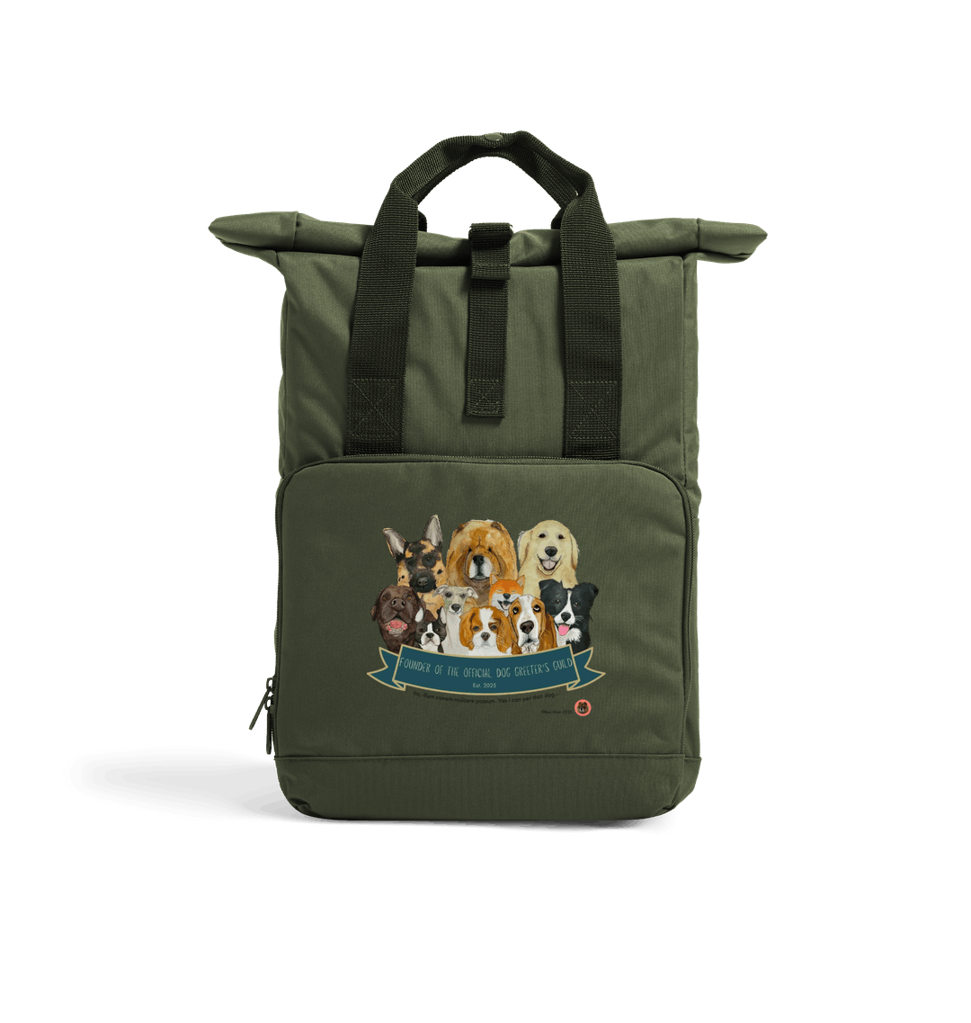 Olive Green Bag Front