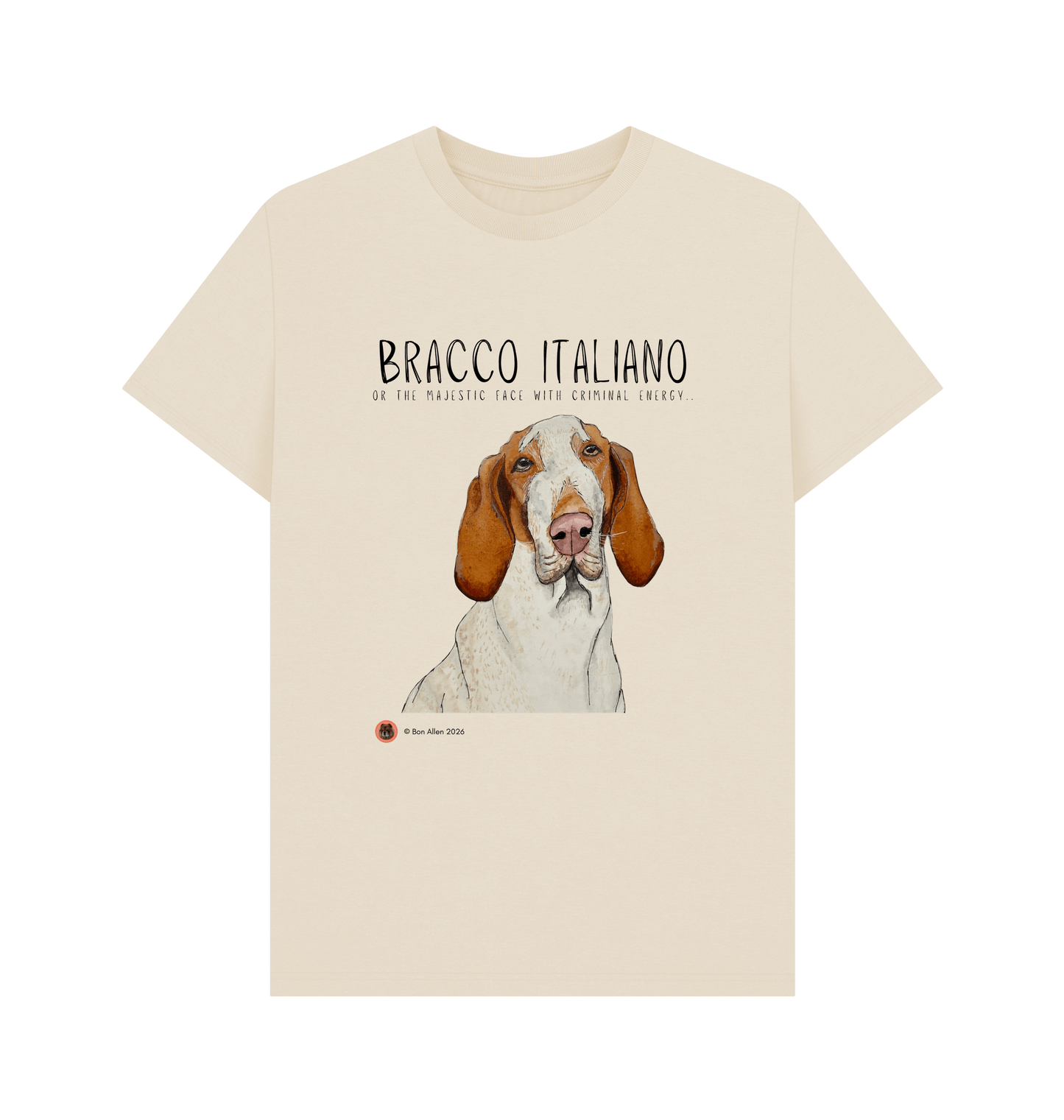 Oat Printed T-shirt Front