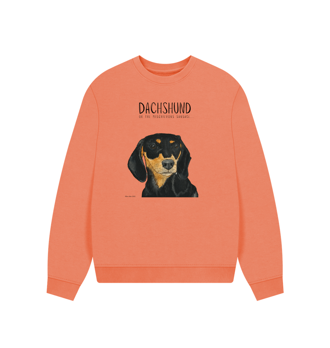 Apricot Printed Sweater