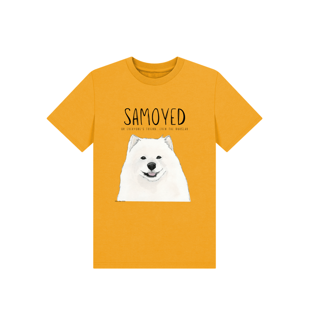 Mustard Printed Kids T-Shirt