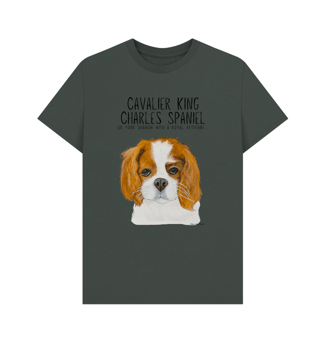 Dark Grey Printed T-shirt
