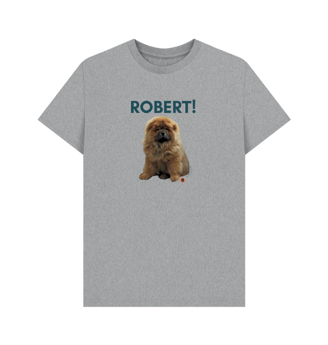 Athletic Grey Printed T-shirt Front