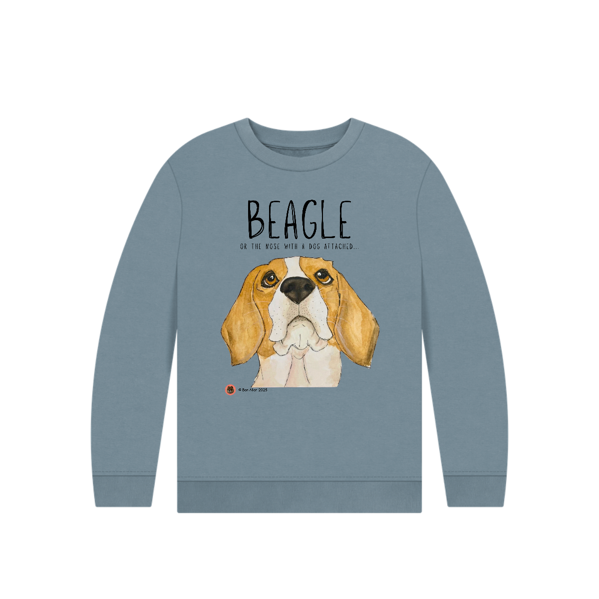 Paws & Play: Sustainable Kids’ Dog Breed Sweatshirt