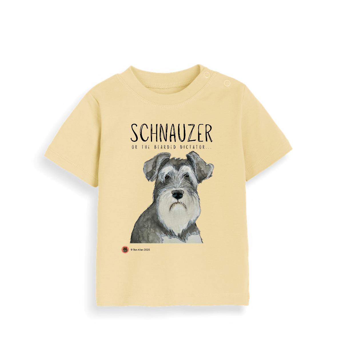 Tiny Paws: Sustainable Baby Dog Breed T-Shirt