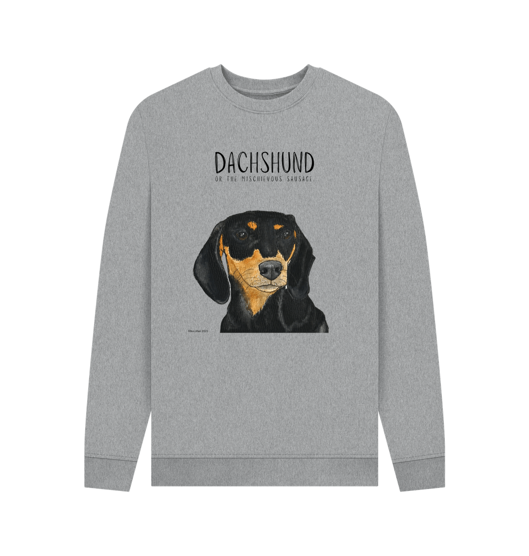 Light Heather Printed Sweater
