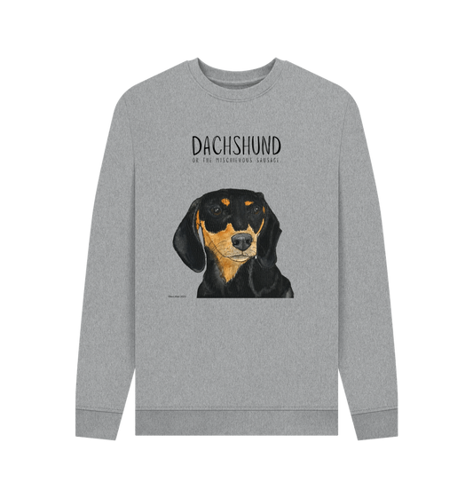 Light Heather Printed Sweater