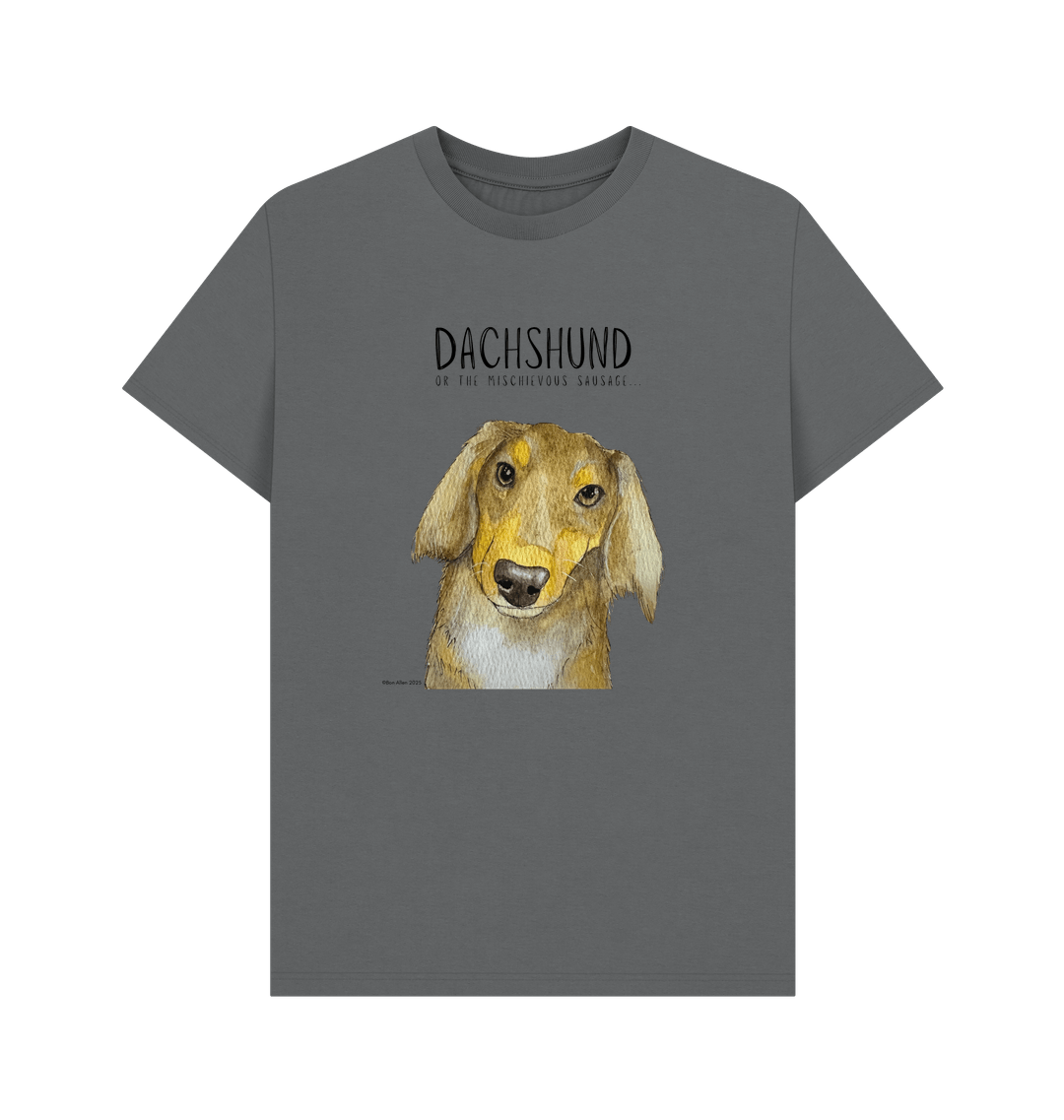 Slate Grey Printed T-shirt