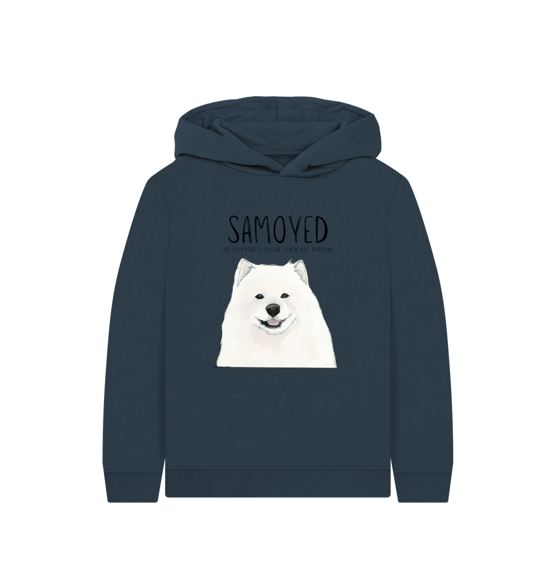 The Samoyed Kid’s Hoodie: Snuggly, Fun & Ready for Mischief!