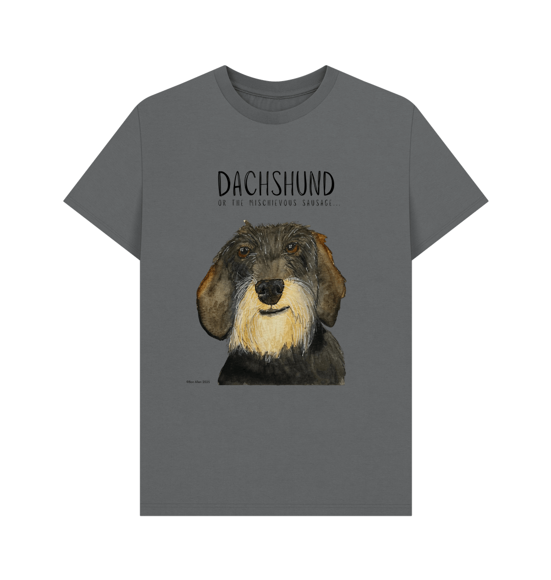 Slate Grey Printed T-shirt