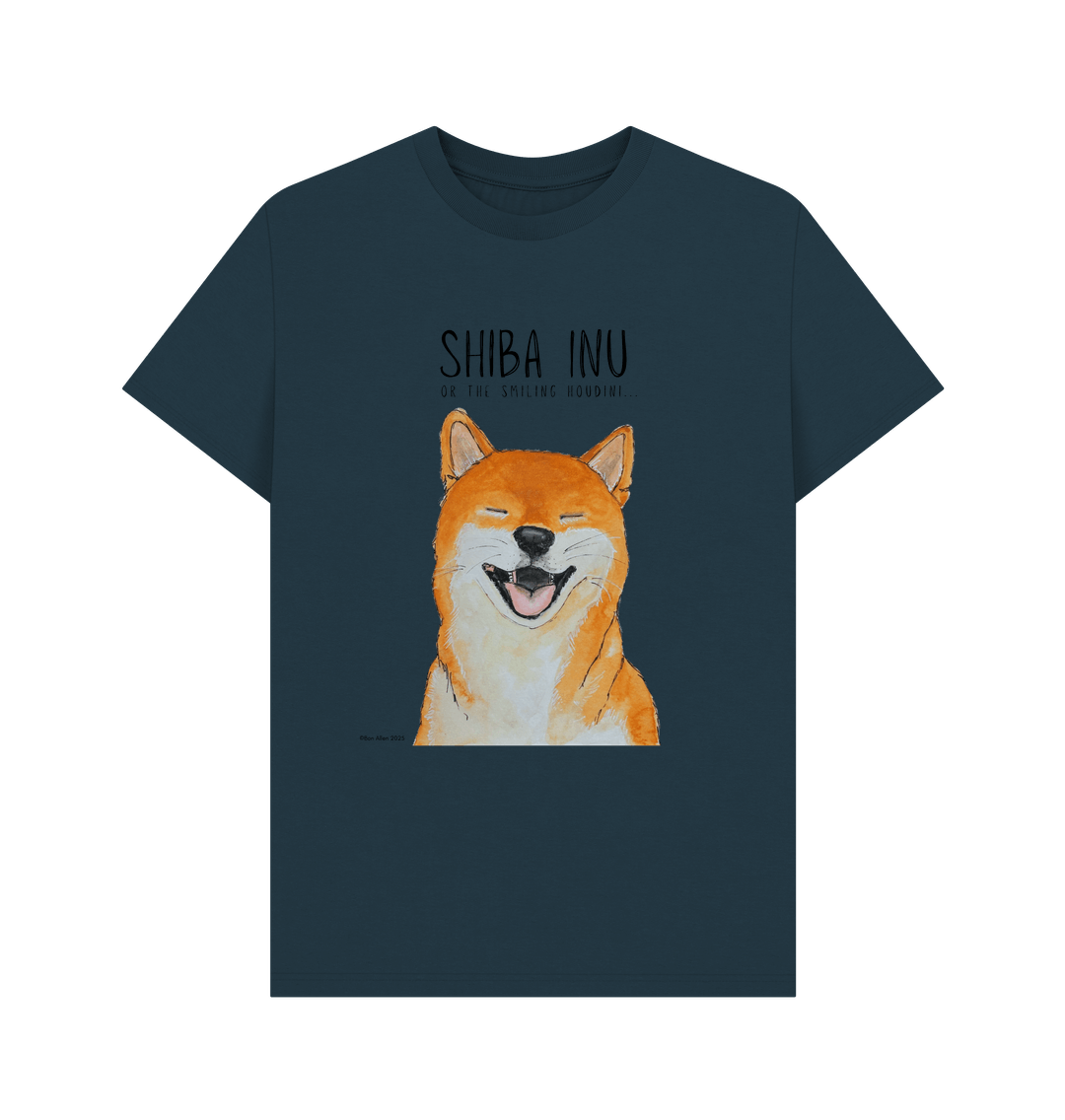 Denim Blue Printed T-shirt