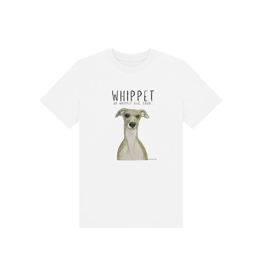 White Printed Kids T-Shirt