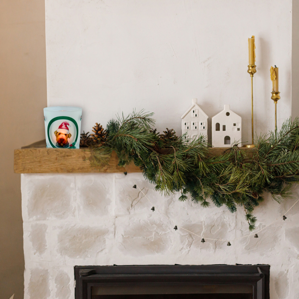 Personalised Frosted Glass Tealight Holder